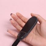 PU Leather Riding Crop 0 Whip Flogger Spanking Stick Slave Restraint Paddle