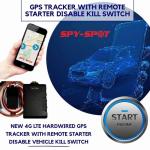Spy Spot 4G Hardwire Tracker for Vehicle Rentals Fleets Remote Ignition Control