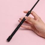 PU Leather Riding Crop 0 Whip Flogger Spanking Stick Slave Restraint Paddle