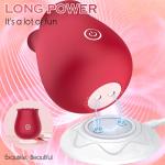 Silicone Rose Toy Clitoral Stimulator 10 Modes for Ultimate Pleasure Experience