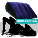 Sexy Pillow Triangle Wedge Cushion Position  Binding Adults Couples Game Toys