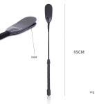 PU Leather Riding Crop 0 Whip Flogger Spanking Stick Slave Restraint Paddle