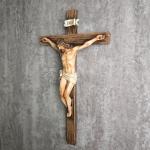 10 inch Handmade Wall Cross Realistic Crucifix INRI Jesus Christ Religious Deco