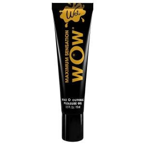 Wet WOw Maximum O Clitoral Arousal Gel 0.5 Fl. Oz/15ml Easy Clean Long Lasting