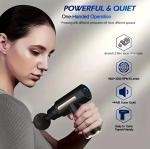 Deep Tissue Muscle Vibrating Relax Massager 6 speeds Massage Gun Percussion