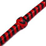 Indiana Jones Genuine Leather Red/Black 6 Ft, 8 Ft Bull Whip