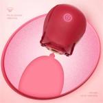10 speed Rose Female Anniversary Female Birthday Gift Massage Tongue Licking