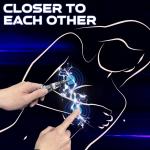 Electric Shock Chastity Stick Wand with 9 Current Intensity BDSM Extreme Kink...