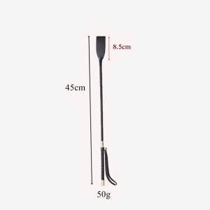 Horse Riding Crop PU Leather Whip Equestrian Stick Spanking Paddle Long Whips SM