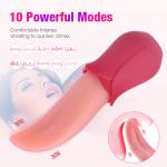 Oral-Clit-Licking-Vibrator-Tongue-Massager-Sucking-for-Women Toys use Lubricant