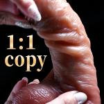 Dildo8 Inch Realistic Lifelike Big Real Dong Suction Cup Waterproof Women Toy US