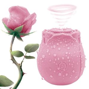 NEW 10 Speed Personal Massage Rose Vibrator sucking Massager for Women Discreet