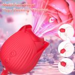 For Rose-Sucking-Vibrator-10 Speed-Clit-Nipple-Sucker-Massager-Toy-use Lubricant