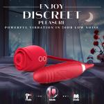 For Rose-Sucking-Vibrator-10 Speed-Clit-Nipple-Sucker-Massager-Toy-use Lubricant