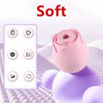 NEW 10 Speed Personal Massage Rose Vibrator sucking Massager for Women Discreet