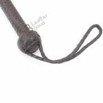 Indiana Jones 6, 8, 10, 12 Feet 8 Strands Brown Cowhide Real Leather Bullwhip