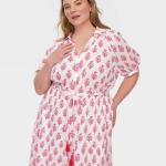 Women's Bouquet Short Sleeve Maxi Dress - Roller Rabbit