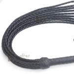 Genuine Real Leather Flogger Bull Hide Leather Flogger whip 09 Braided Falls