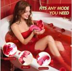 Elegant Rose Toy - Realistic Tongue Vibrator for Couples & Women’s Pleasure