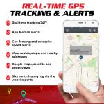 Hard Wire Fleet Car Auto Vehicle GPS Tracker with Ignition Kill Switch Control