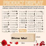 Super Naughty Block Tower Game Couple Activities & Date Night Ideas 48X Blocks