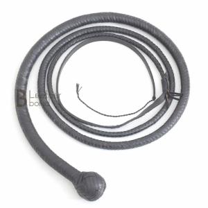 Real Kangaroo Hide Leather Shot Loaded Snake Whip 4, 5, 6 & 8 Foot 12 Plaits 