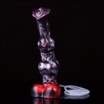 10 inch Squirting Silicone Fantasy Dong Anus Training for Women Lesbians Toys
