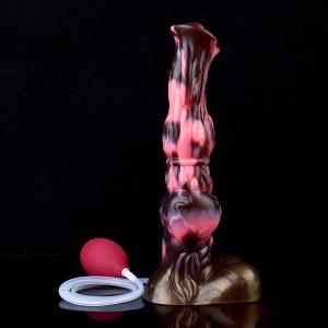 Squirting Ejaculating Lifelike Feeling Fantasy Dong 10 Inch Silicone Suction Cup