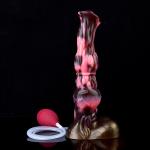 Squirting Ejaculating Lifelike Feeling Fantasy Dong 10 Inch Silicone Suction Cup