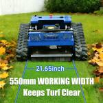 Gasoline Remote Controlled Tracked Lawn Mower RATO 225cc 7HP - Free Shipping