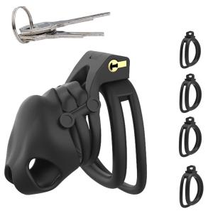 2024 New Sport Ring Ultralight Cage Male Chastity Device Whole Set Couple Toy