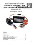 Hard Wire Fleet Car Auto Vehicle GPS Tracker with Ignition Kill Switch Control