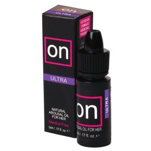 ON ULTRA Natural Arousal Oil For Her Clitoral Orgasm Enhancement  Sensuva 5ml