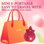 Rose-Sucking-Vibrator-10 Speed-Clit-Nipple-Sucker-Massager-Toy-use Lubricant US