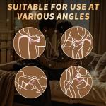 7" Silicone Wearable Penis Sleeve Realistic Textured Girth Extender Intimacy Toy