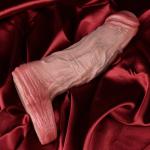 Male Realistic Penis Sleeve Bigger Girth Enlarger Reusable Sheath Personal Toy