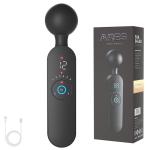 Powerful Massager Wand Vibrator Handheld Heating Massager for Women Rechargeable