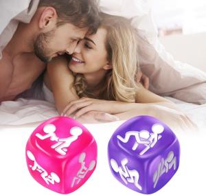 Naughty Date Night Dices for Couples,Sex Dice Set for Couple with 6 Sex Position