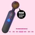 Powerful Massager Wand Vibrator Handheld Heating Massager for Women Rechargeable