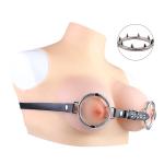 Adjustable Breast Harness Belt Nipple Clip Couple's Bondage Games BDSM Flirting