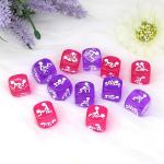 Naughty Date Night Dices for Couples,Sex Dice Set for Couple with 6 Sex Position