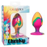 Calexotics Cheeky Large Tie-Dye Plug Anal Toy Silicone Hp-Se0439153
