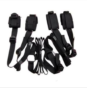 Bondage Handcuffs Ankle Cuffs Gear Restraints Bed Set Swing BDSM For Men Women