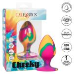 Calexotics Cheeky Large Tie-Dye Plug Anal Toy Silicone Hp-Se0439153