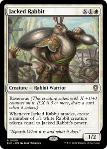 1x Jacked Rabbit - Commander: Bloomburrow - NM  -  MTG