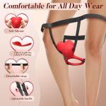 Vibrating Women Panties Massager Wearable Wireless APP Remote Control Underwear