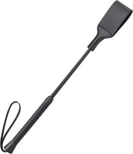 18 Inch Horse Whip, Premium Riding Crop Horse Whip for Equestrian Sports,Black,