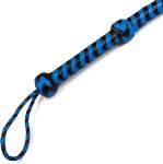 Indiana Jones Genuine Leather Blue/Black 6 Ft Bull Whip