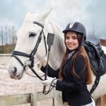 18 Inch Horse Whip, Premium Riding Crop Horse Whip for Equestrian Sports,Black,