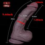 BBC Dildo Realistic Lifelike Big Real Dong Suction Cup for Women Use Lubricant